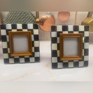 Mackenzie Childs mini frames set of 2